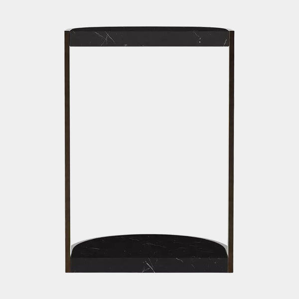 Christopher Guy Nero Marquina Marble Side Table
