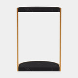 Christopher Guy Nero Marquina Marble Side Table