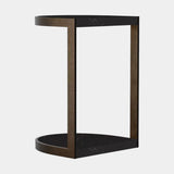 Christopher Guy Nero Marquina Marble Side Table
