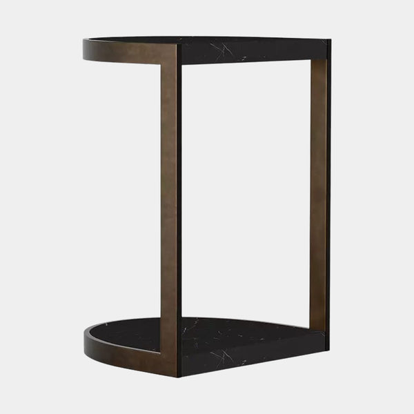 Christopher Guy Nero Marquina Marble Side Table