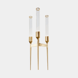 Castro Lighting Cielo Pendant Light in gold-plated brass with glass, available from Touched Interiors UK