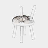 Circu Illusion White Bear Chair
