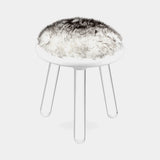 Circu Illusion White Bear Stool