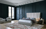Colosseum Diamond Stitched Luxury Bedstead styled in a luxury interior
