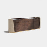Colosseum Leather Side Luxury Sideboard, alternative angle