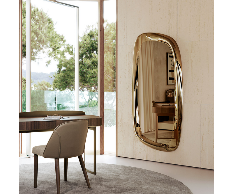 Handcrafted Kifisos mirror, adding elegance to any room.