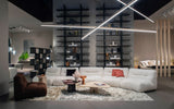 Cortona Channel Quilted Luxury Armchair in a room setting