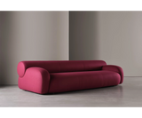 Elegant Oscar sofa by Andrea Parisio for Meridiani, combining Italian craftsmanship with modern luxury.