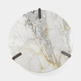 C.Z. Round Marble Luxury Coffee Table, view 2