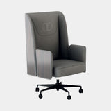 Daytona Bill Desk Armchair, shown in Sailor fabric in Bosco