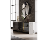 Luxurious geometric wall mirror by Luxxu, crafted from premium materials for modern spaces.