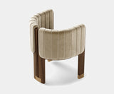 Dietrich Chair: A Luxury Dining Room Furniture Set for Elegant Gatherings.