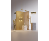 Andromeda Pendant: Celestial-Inspired Crystal Pendant Lamp