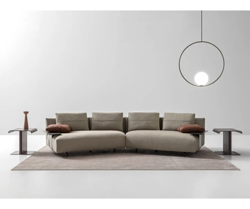 The Ditre Italia Erno Sofa elevates a luxury living room with its bespoke modular design.