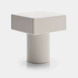 Ditre Italia Pop Bedside Table, silk grey, front view