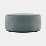 Domkapa Rachel Pouf, large size, in a blue grey fabric