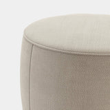 Domkapa Rachel Pouf, small size, detail of the herringbone weave