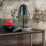 Doria Marble Top Luxury Console Table in a room setting