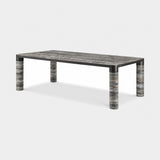 Dorsoduro Cylinder Leg Marble Luxury Dining Table, second view