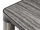 Dorsoduro Cylinder Leg Marble Luxury Dining Table, detail
