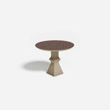 Elodie Lacquered Luxury Side Table, close-up detail