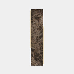 Emperador Dark Polished Marble Luxury Wall Light