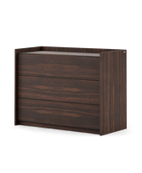 Laskasas Endy chest of drawers – 3 drawers, Smoked Eucalyptus Veneer Matte