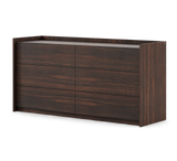 Laskasas Endy chest of drawers – 6 drawers, Smoked Eucalyptus Veneer Matte