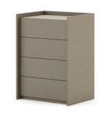 Laskasas Endy tallboy – Beige Grey Lacquer Matte