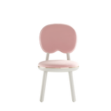 Fairytale Gum Chair, lacquered wood with velvet upholstery, available from Touched Interiors UK