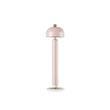 Fairytale Mushroom Floor Lamp, lacquered wood, gold plated and painted brass, available from Touched Interiors UK