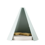 Fairytale Neverland Teepee, lacquered wood, available from Touched Interiors UK