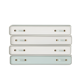 Fairytale Travel 4 Drawer Chest of Drawers, lacquered wood, leather straps, velvet and polished brass, available from Touched Interiors UK
