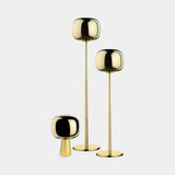 Fog Metallic Glass Luxury Floor Lamp, view 2
