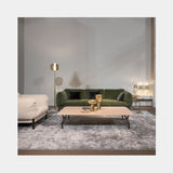 Fog Metallic Glass Luxury Floor Lamp, view 4