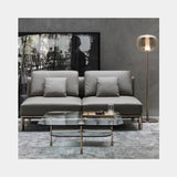 Fog Metallic Glass Luxury Reading Lamp, view 5