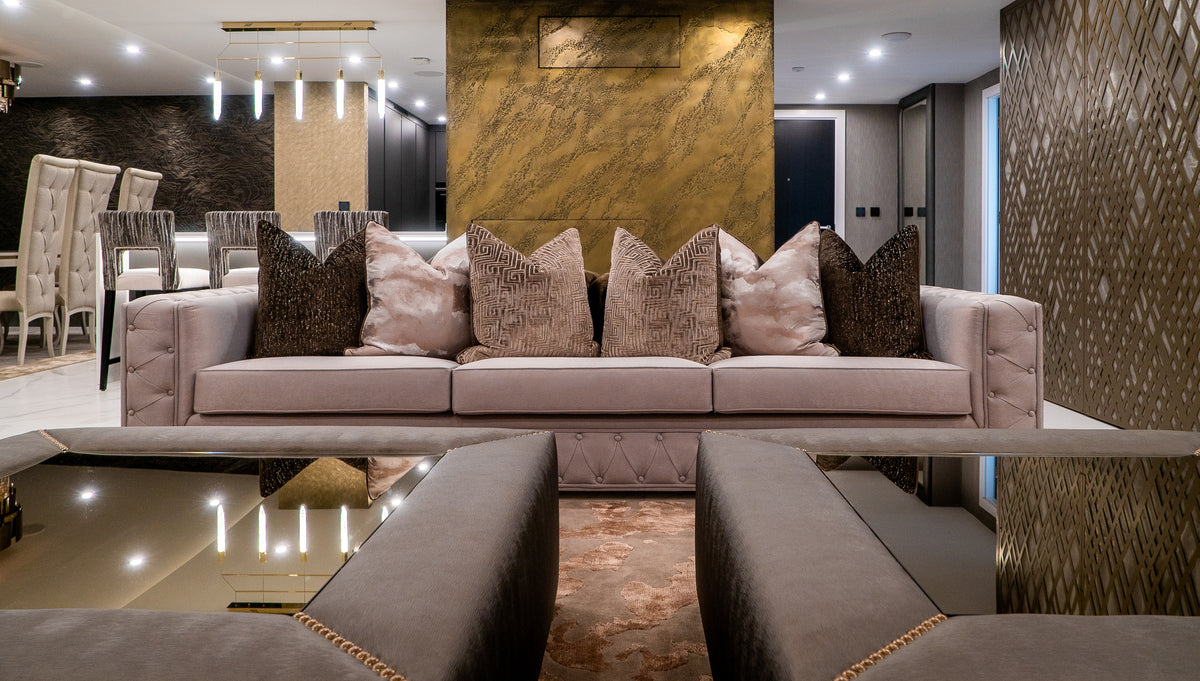 Luxury apartment interior design in Manchester by Touched Interiors, image 3