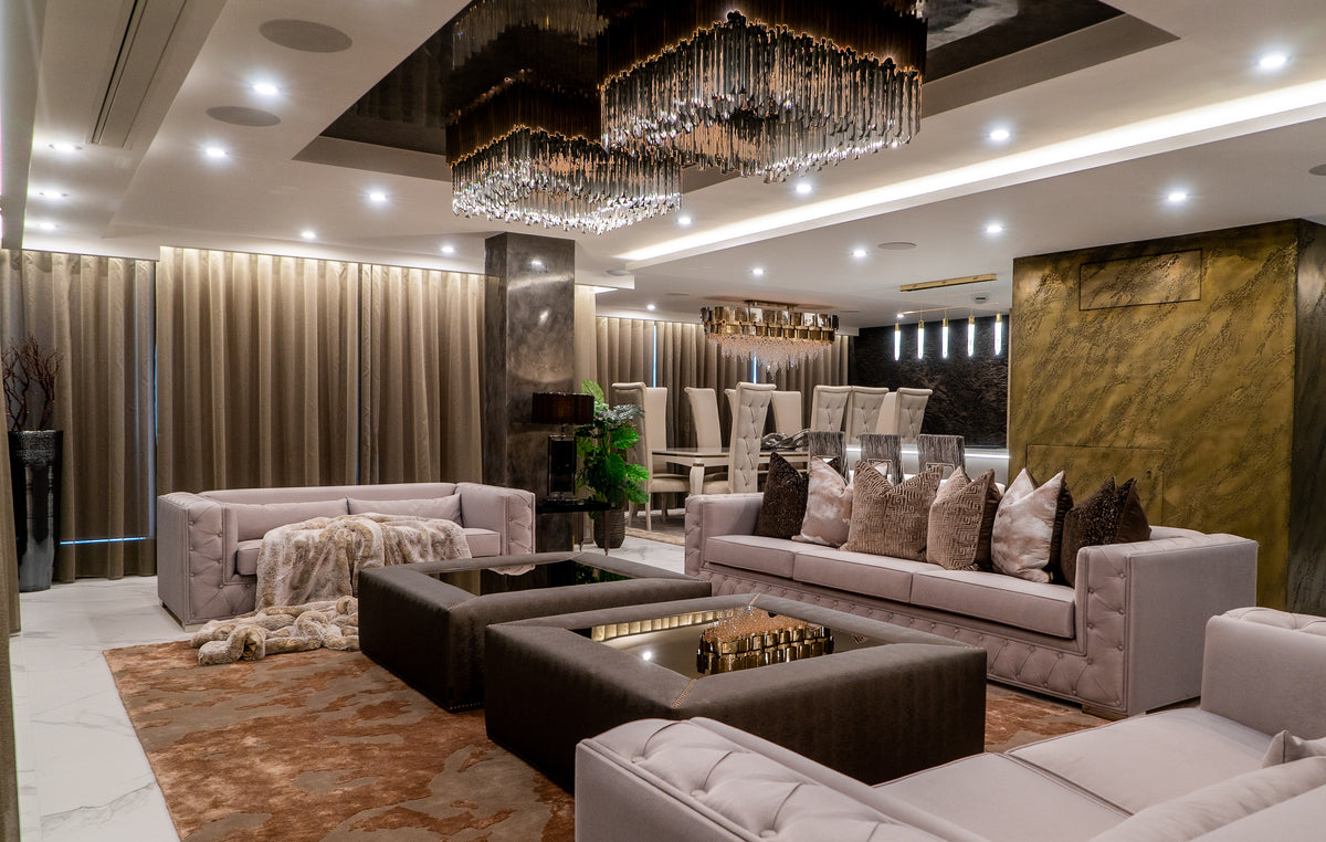 Luxury apartment interior design in Manchester by Touched Interiors, image 12