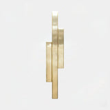 Castro Lighting Riviera Grand Wall Light in hammered gold-plated brass, available from Touched Interiors UK