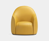 Sculptural design of the Ghidini 1961 Sweet Lounge Chair, highlighting its unique panettone-inspired shape.