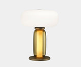 Ghidini1961 One on One Table Lamp showcasing mid-century modern design in luxurious blown glass.