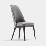 Giorgio Collection Mirage Dining Chair in grey velvet