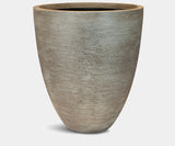 Grey Cloud Planter (66 cm): Large planter with a realistic stone look, ideal for luxury garden landscaping projects.