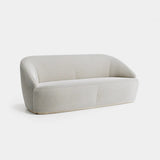 Hampton Low Profile Luxury Sofa: ivory bouclé (Cat B), shown as the 3 seater