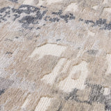 Hand-Knotted Mika Wool & Viscose Rug, texture detail