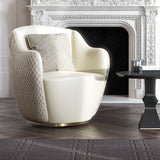 Heavenly Tulip Petal Tub Chair, close-up detail