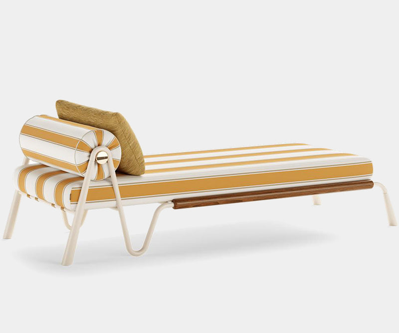 High-End Nikki Chaise Lounger - Modern Outdoor Furniture