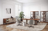 Hollis Sliding Door Luxury Sideboard styled in a luxury interior