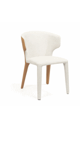 Vela Dining Chair - Avery Cream & Honey