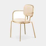 Jacopo Cast Frame Luxury Dining Armchair, second view
